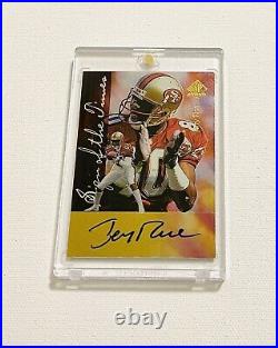 1997 Upper Deck Jerry Rice Sign of the Times Auto SP Autograph 49ers Signed