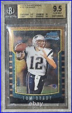 2000 Bowman Chrome Tom Brady #236 BGS