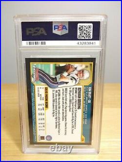 2000 Bowman Chrome Tom Brady Rookie Card Patriots #236 PSA 10 AUTOGRAPHED