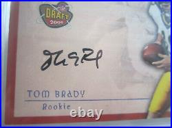 2000 Fleer Autographics Tom Brady Signed Autographed Rookie Auto Bgs 8.5 10 Auto