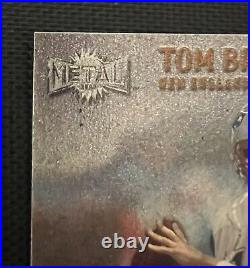 2000 Fleer Metal Tom Brady Rookie card #267