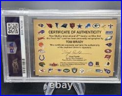2000 Fleer Tom Brady RC Rookie Card Auto Autograph PSA 5 Auto 10 Patriots