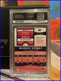 2000 Playoff Contenders #144 Tom Brady RC Rookie PSA Authentic PSA/DNA Cert