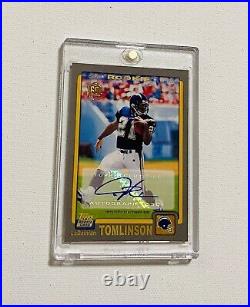 2001 Topps Ladainian Tomlinson Rookie Autograph Retro SP Signed Chargers Auto