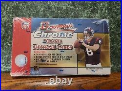 2002 Bowman Chrome Sealed NFL Hobby Box Brady, Brees, Manning, Auto, Refractor