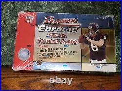 2002 Bowman Chrome Sealed NFL Hobby Box Brady, Brees, Manning, Auto, Refractor