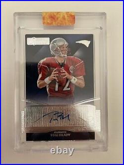 2015 Panini Donruss Signature Series Tom Brady SSP Autograph