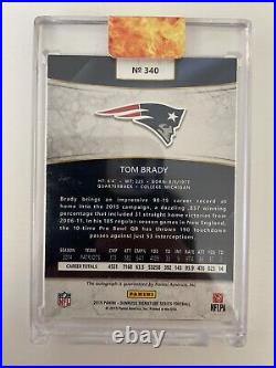 2015 Panini Donruss Signature Series Tom Brady SSP Autograph