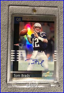 2020 Chronicles 2003 Tom Brady Score Tribute Autograph 1/1 Patriots