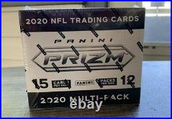 2020 Panini Prizm Football NFL Factory Sealed Fat Pack Cello Box Herbert Burrow