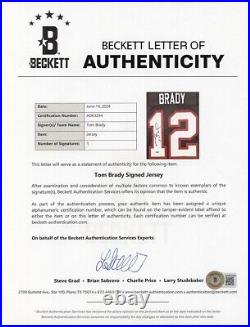 2020 Tom Brady Signed NFL Nike Buccaneers XXL Jersey ALL TAGS BAS