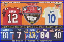 2022 Tristar Hidden Treasures Game Day Greats Autographed Football Jersey