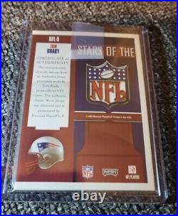 (2) 2007 Topps / Playoff TOM BRADY Game Used Jersey Card Patriots