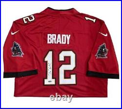 Authentic Autographed Tom Brady Signed Jersey Tampa Bay Buccaneers 12 Coa