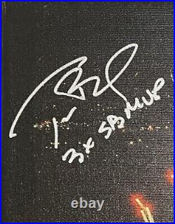 Autographed & Framed Brady, Montana, Bradshaw, & Manning Canvas -Steiner/Tristar