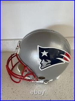 Autographed TOM BRADY WES WELKER ROB GRONKOWSKI New England Patriots F/S Helmet