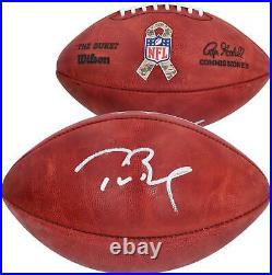 Autographed Tom Brady Buccaneers Football Fanatics Authentic COA Item#11641392