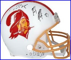 Autographed Tom Brady Buccaneers Helmet Fanatics Authentic COA Item#11313167