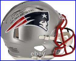 Autographed Tom Brady Buccaneers Helmet Fanatics Authentic COA Item#11615854