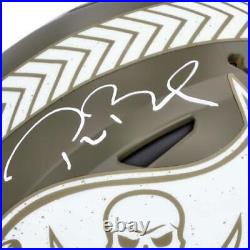 Autographed Tom Brady Buccaneers Helmet Fanatics Authentic COA Item#11868304