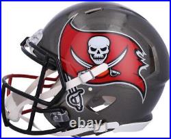 Autographed Tom Brady Buccaneers Helmet Fanatics Authentic COA Item#13423305