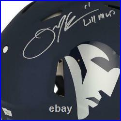 Autographed Tom Brady Patriots Helmet Fanatics Authentic COA Item#11313157