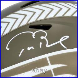 Autographed Tom Brady Patriots Helmet Fanatics Authentic COA Item#11868395