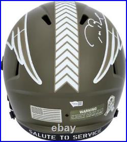 Autographed Tom Brady Patriots Helmet Fanatics Authentic COA Item#11868395