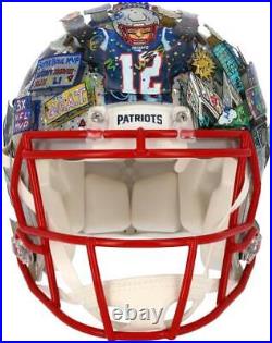 Autographed Tom Brady Patriots Helmet Fanatics Authentic COA Item#12584741