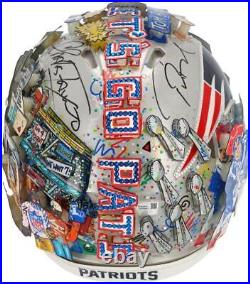 Autographed Tom Brady Patriots Helmet Fanatics Authentic COA Item#12584741