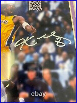 Kobe Bryant Autograph Picture Authenticity Certificate Highland Mint 24K Only 48