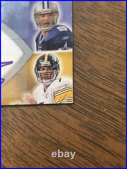 Multi Marks SP Auto Card Aaron Rodgers Tom Brady Peyton Manning Autograph