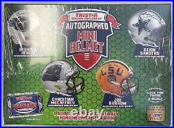 New 2021 Tristar Hidden Treasures Mini NFL Football Helmet Green Box Sealed