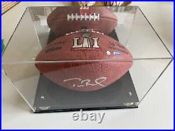 Official TOM BRADY Autographed Patriots Superbowl LI (51) TRISTAR AUTHENTIC