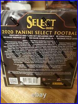 Panini Select Football Mega Box 2020 Factory Sealed Walmart RED Die cut RC