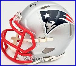 Sale! Tom Brady Autographed Signed Patriots Replica Speed Mini Helmet Fanatics