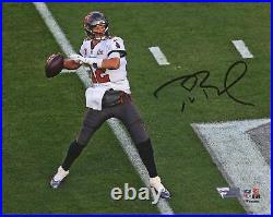 Signed Tom Brady Buccaneers 8x10 Photo