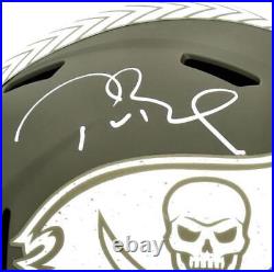Signed Tom Brady Buccaneers Helmet