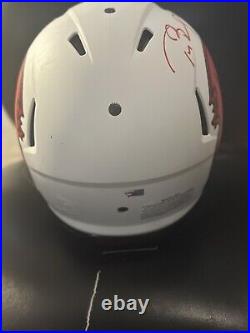 TOM BRADY Autographed Buccaneers Authentic Lunar Eclipse Speed Helmet FANATICS