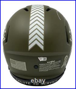 TOM BRADY Autographed Buccaneers STS Speed Army Authentic Helmet FANATICS