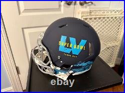 TOM BRADY Autographed Super Bowl LIV Authentic Speed Helmet Tristar