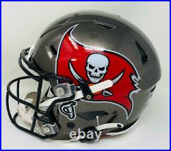 TOM BRADY Autographed Tampa Bay Buccaneers Authentic Speed Flex Helmet FANATICS