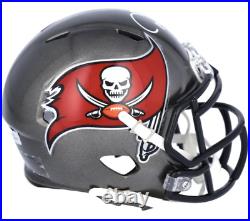 TOM BRADY Autographed Tampa Bay Buccaneers Mini Speed Helmet FANATICS