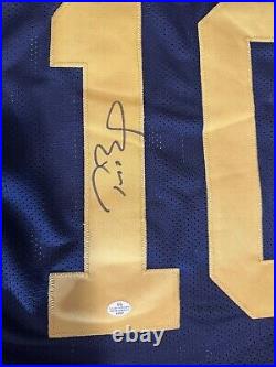 TOM BRADY CUSTOM AUTOGRAPHED MICHIGAN JERSEY WithCOA