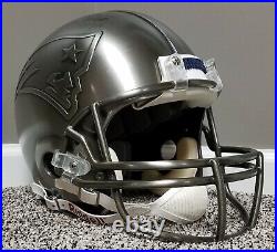 TOM BRADY Limited Edition #1/12 PEWTER Autographed NFL Tampa Bay PATRIOTS Helmet