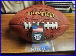 TOM BRADY Signed Wilson Super Bowl 39 XXXIX NFL Football Mounted Memories COA