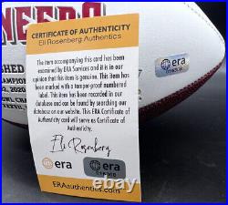 TOM BRADY? TAMPA BAY BUCCANEERS SB 55 Signed/Autographed Football With COA ERA