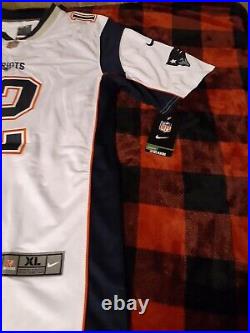 TOM BRADY THE GOAT Hand Signed NEW ENGLAND PATRIOTS NIKE on field JERSEY WithCOA