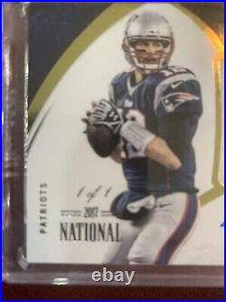 Tom Brady 2015 Panini Immaculate Collection Game Used Number Patch Auto True 1/1