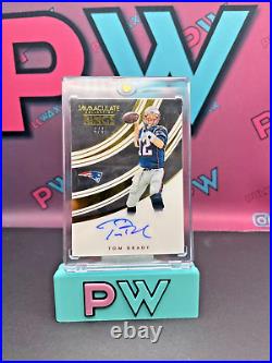 Tom Brady 2016 Immaculate Collection Rings Auto 4/4